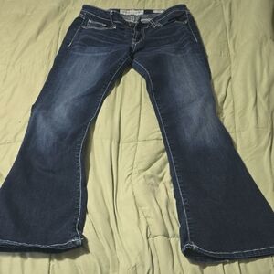 BKE Wide Leg Flare Jeans 28x31 1/2